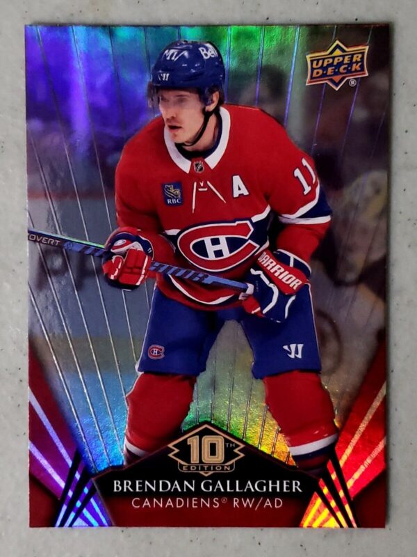 2024-25 Tim Hortons 10th Edition Collectors Series #27 Brendan Gallagher