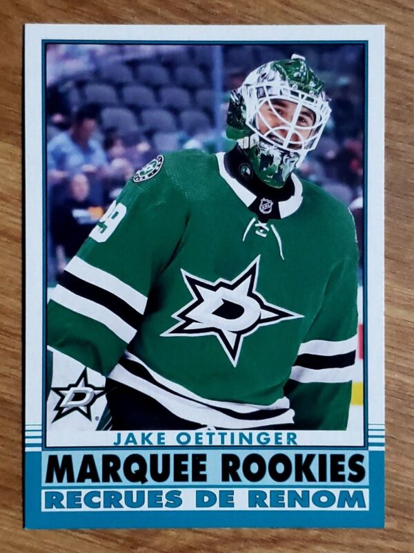 Jake Oettinger 2020-21 O-Pee-Chee Marquee Rookie Update Retro #629