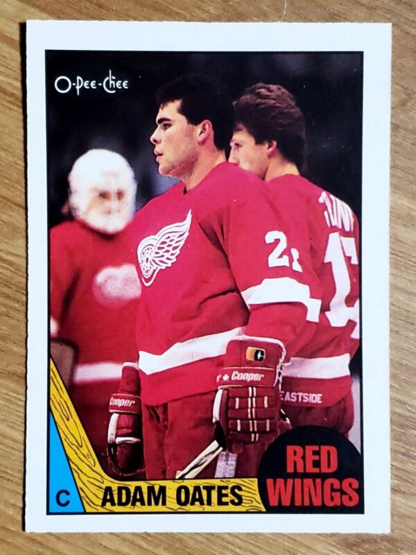 Adam Oates 1987-88 O-Pee-Chee Rookie Card OPC NM+ #123
