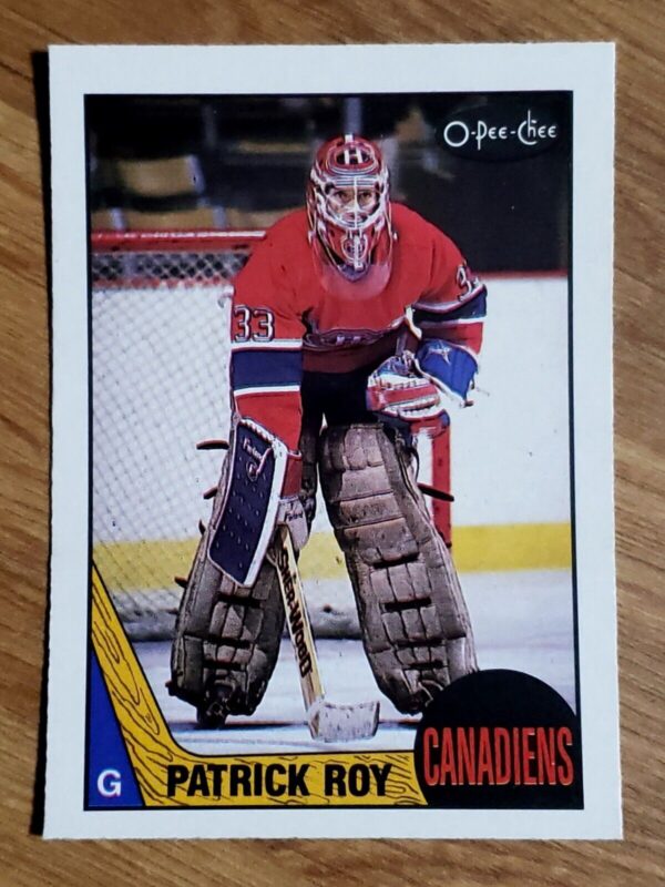 Patrick Roy 1987-88 O-Pee-Chee 2nd Year OPC NM+ #163
