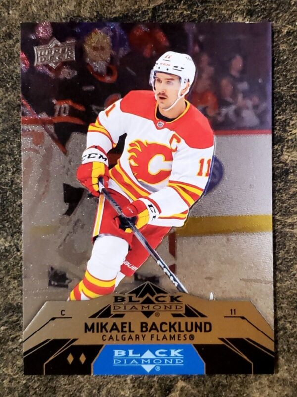 Mikael Backlund 2023-24 Black Diamond #BD-20