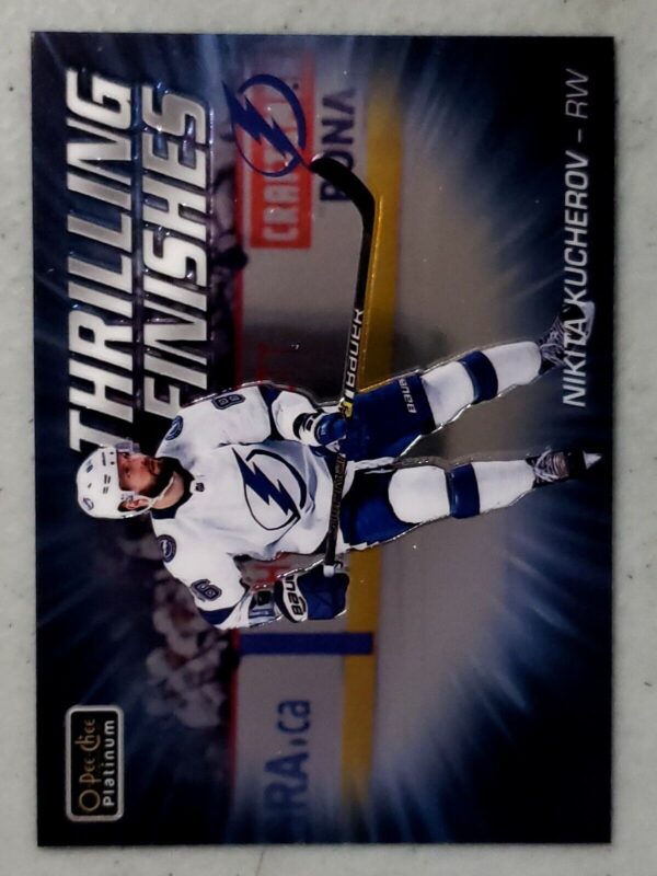 Nikita Kucherov2019-20 O-Pee-Chee Platinum Thrilling Finishes OPC Insert #TF17