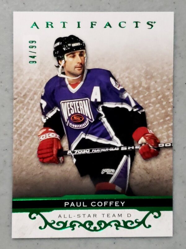 Paul Coffey 2021-22 Artifacts Green /99 #160