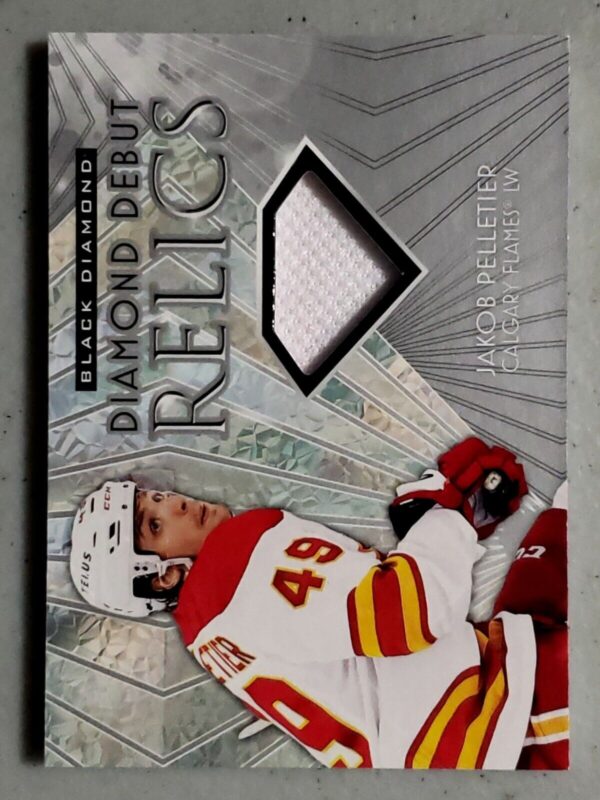 Jakob Pelletier 2023-24 Black Diamond Debut Relics Rookie Jersey #DD-JP