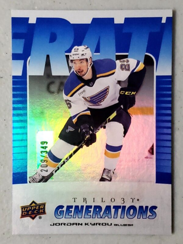 Jordan Kyrou 2023-24 Trilogy Generations Blue /349 #TG-3b