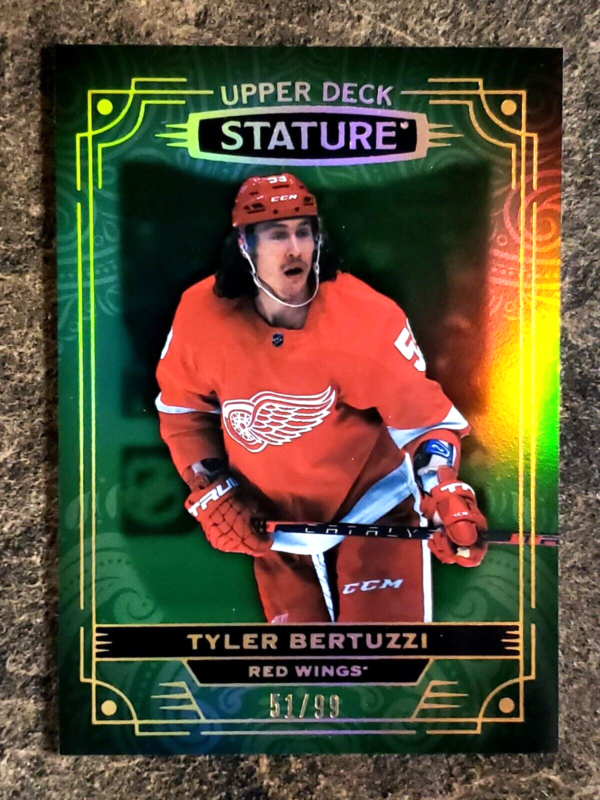 Tyler Bertuzzi 2022-23 Stature Green /99 #39
