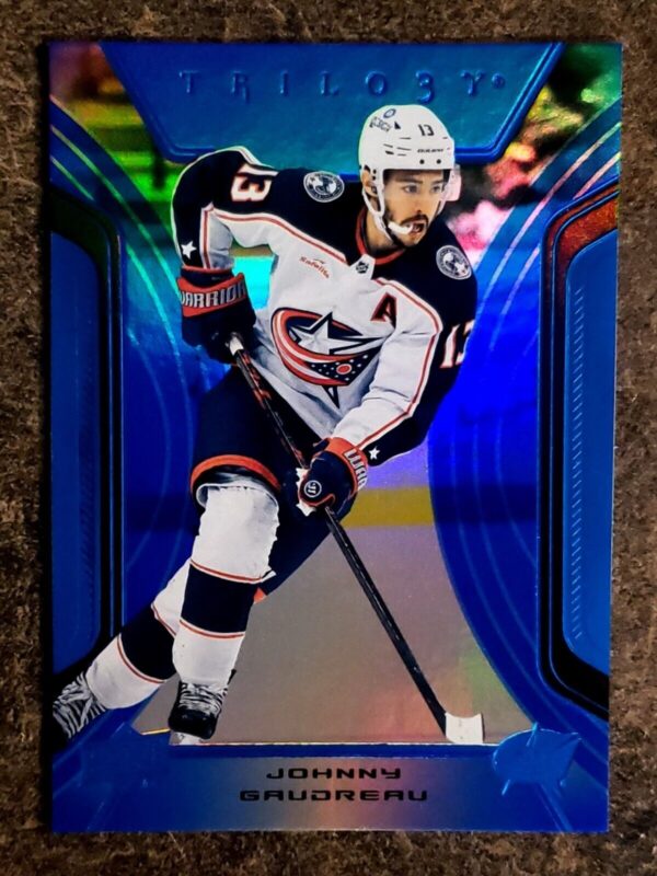 Johnny Gaudreau 2023-24 Trilogy Blue /49 #61