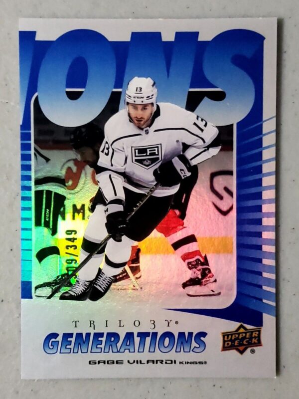 Gabe Vilardi 2023-24 Trilogy Generations Blue /349 #TG-16C