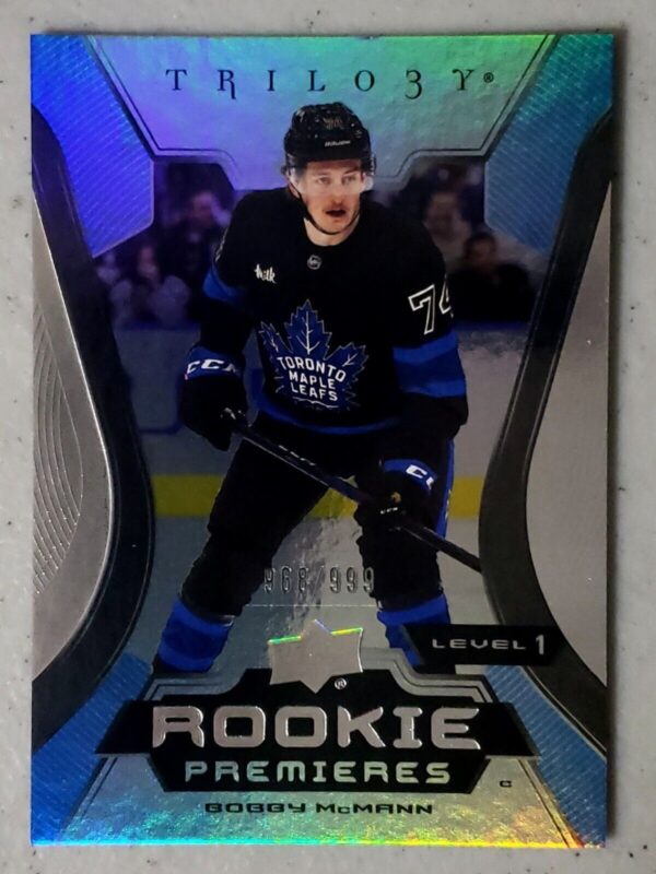 Bobby McMann 2023-24 Trilogy Rookie Premieres /999 #124