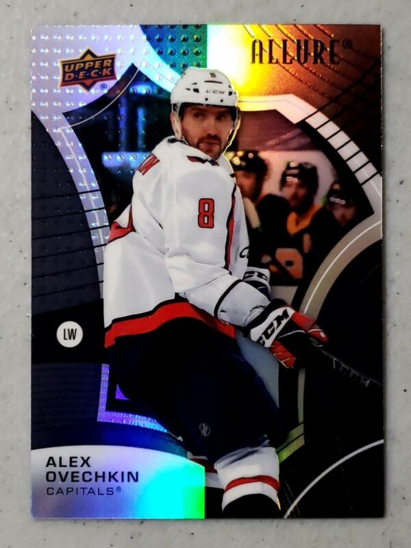 Alex Ovechkin 2021-22 Allure Black Rainbow Insert #43