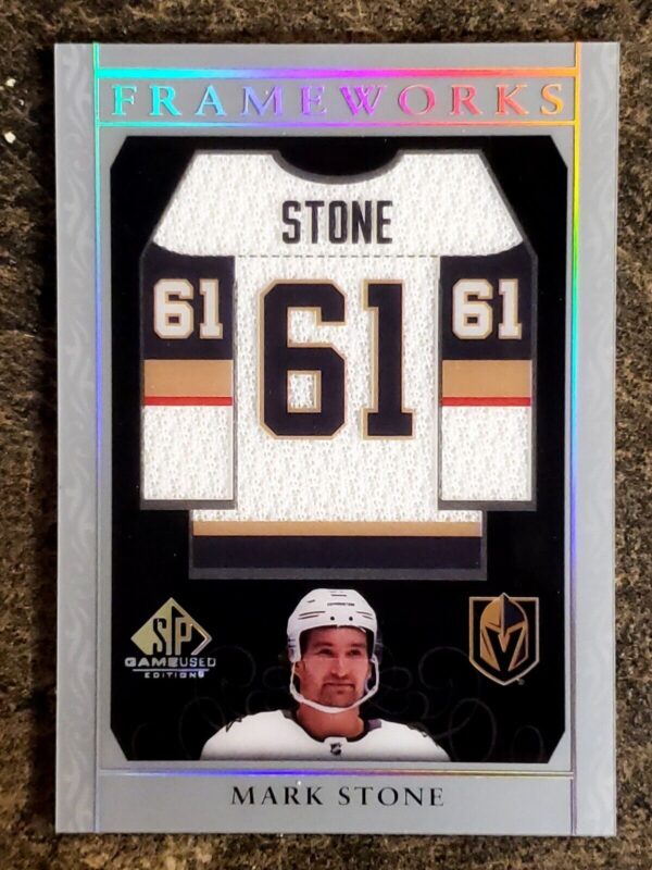 Mark Stone 2020-21 SP Game Used Frameworks Jersey #F-MS