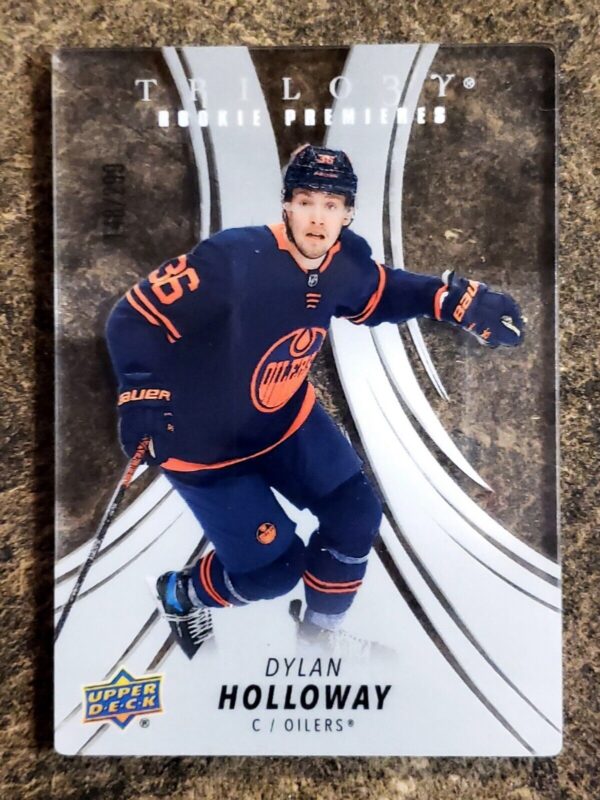 Dylan Holloway 2022-23 Trilogy Plexi Rookie Premieres /299 #RP-DH