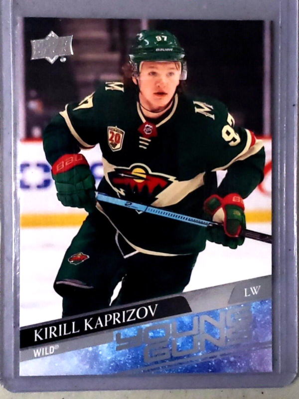 Kirill Kaprizov 2020-21 Upper Deck Young Guns Rookie Card #451